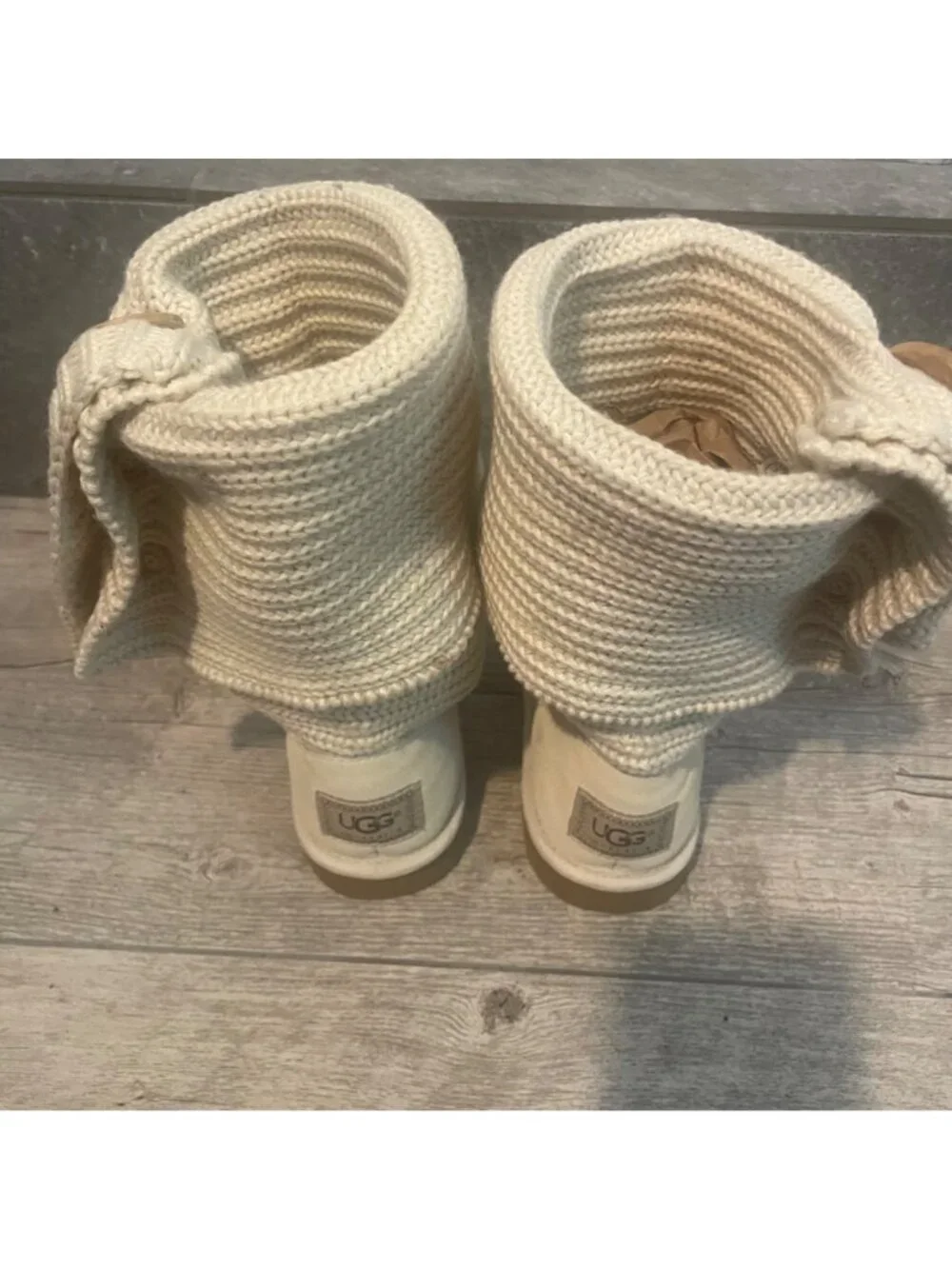ugg classic cardy knit sweater boot